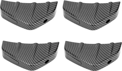 Produktbild von Universeller Heckspoiler, Haifischflosse, unterer Stoßfänger, Diffusor-Splitter mit Schnalle, Kohlefaserfarbe