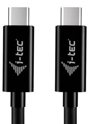 Obrázek produktu pro i-tec C31CHRGCBL180CM, 1,8 m, USB C, USB C, USB 2.0, 0,48 Gbit/s, Černá