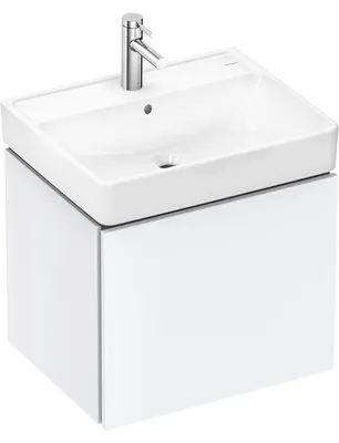 Immagine prodotto di hansgrohe Xanuia Q lavabo, 1 trou de robinetterie, avec trop-plein, 600x480mm, blanc, 60133450, 60133450