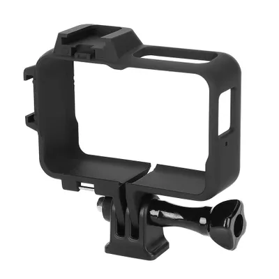 Imagen del producto de Marco protector para cámara, Marco de extensión para cámara, Marco protector con zapata fría para cámara, Marco de extensión para cámara deportiva, Marco protector para Insta360 ONE R
