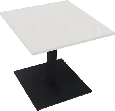 Produktbild von Bespr.ti Rechteck Tellerfuß Quadrat B800xT800xH720 an/Weiß