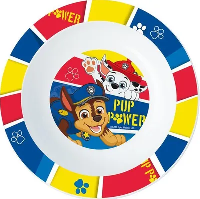 Obrázek produktu pro Miska Plastová Paw Patrol, Průměr 16 Cm, Modrá