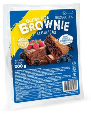 Produktbild von Bezgluten Brownie Kuchen 200g