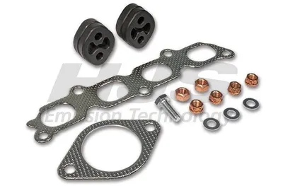 Produktbild von HJS Montagesatz Katalysator Montagesatz Abgasanlage 82 15 6676 für FORD FOCUS III Turnier