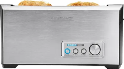 Image de Gastroback 42398 Grille-pain design 4 tranches Pro 4S acier inoxydable brossé