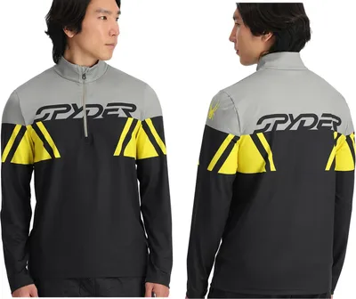 Produktbild von Spyder Paramount 1/2 Zip Herren Skirolli Funktionsrolli 38A014410 BLK2 : S