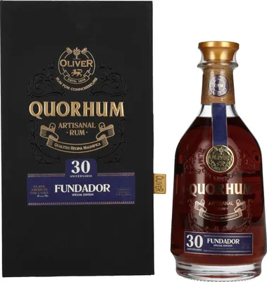 Image de Ron Quorhum 30 Aniversario FUNDADOR Special Edition 42% Vol. 0,7l en boîte cadeau