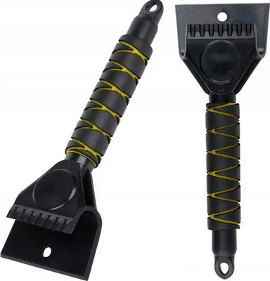 Obrázek produktu pro Škrabka na okna 2v1 28cm Dunlop žlutá