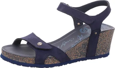 Produktbild von Panama Jack Julia - Blau Veloursleder Größe: 38 Normal
