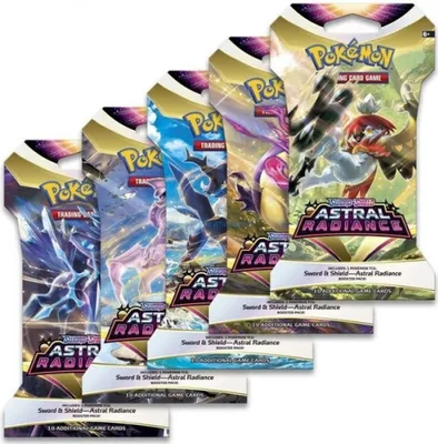 Obrázok produktu pre Pokémon TCG: Sword&Shield - Astral Radiance 1 Blister Booster BlackFire