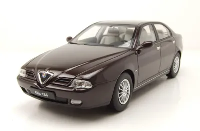 Produktbild von Triple9 1800505 Alfa Romeo 166 1999 schwarz metallic 1:18