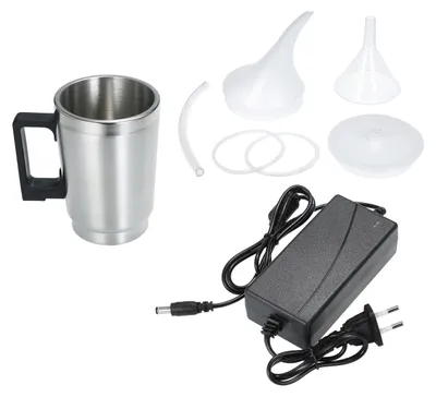 Image de Outil de réparation et de polissage pour phares de voiture  Kit d'outils de polissage pour phares  Récipient d'atomisation chauffant  Récipient chauffant électrique  Prise UE