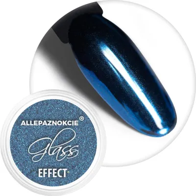 Productafbeelding van Nagellak met spiegelende effect, glaseffect, kleur: Allepaznokcie Blau, nummer 8