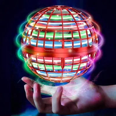 Produktbild von Fliegender Ball，Mini-Drohne für den Innenbereich，Anti-Stress-Spielzeug，Mit LED，Spielzeug für Kinder，Weihnachtsgeschenke