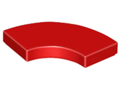Produktbild von Lego® 2x2 Fliesen Rundecke 27925 - 50 Stück Rot