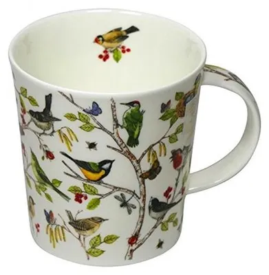 Obrázok produktu pre Krásne porcelánové šálky z kostnej porcelány, objem 320 ml