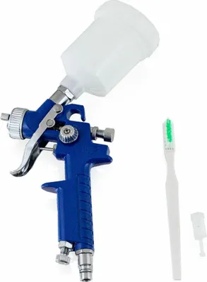 Lackierpistole Sata Minijet HVLP Mini Lackierpistole Spritzpistole Sprühpistole 0,8mm + 1,00mm Düse Kleine Plastikbecher