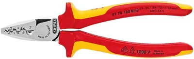Immagine prodotto di Aderendhuelsenz.180mm VDE0,25-16mm2 2K Knipex | 4003773072003