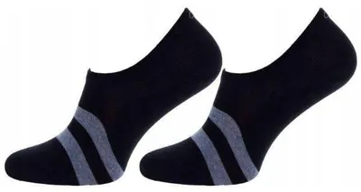 Zdjęcie produktu dla SKARPETY MĘSKIE CALVIN KLEIN 100001789 GRANATOWE 2 PACK - Socks: 43-46 2PAK