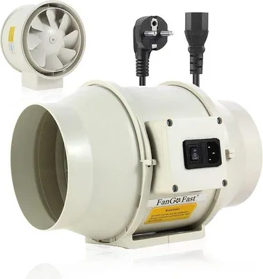 Zdjęcie produktu dla Wentylacja łazienkowa – cichy wentylator rurowe 125 mm, 230 V