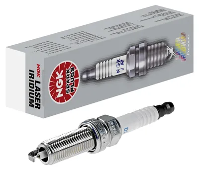 Image de Bougie d'allumage NGK DILKAR7E9HS antiparasitée, 26,5mm filetage particulièrement long Ø 12,0mm Hex 14,0mm, écartement des électrodes 0,90mm, valeur thermique 7, 95003