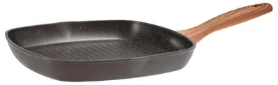 Productafbeelding van Sambonet Rock'N'Rose Aluminium schwarz Grillpfanne 28x28 cm S0163-S00565-S2104 51021-28