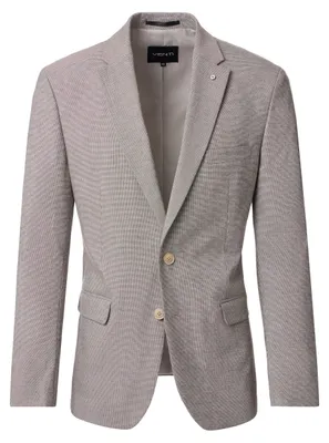 Produktbild von VENTI Herren Anzugsakko FORMAL Revers Polyestermix Hellbraun 60