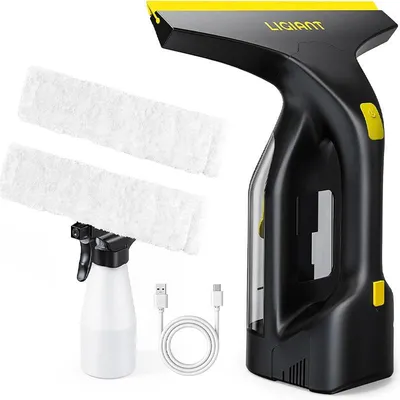Obrázek produktu pro Vysavač na okna CL03A, doba provozu 60 minut, tryska 280 mm, černo/žlutý