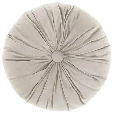 Produktbild von Unique Living - Dekokissen Basics 40cm Ø Taubenweiß