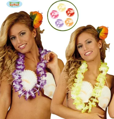 Produktbild von Verschiedene Hawai-Halsketten, 6,5 Cm