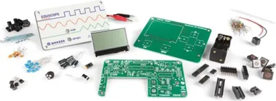 Produktbild von Whadda Lötbausatz, Oszilloskop, LCD-Anzeige, Messleitungen