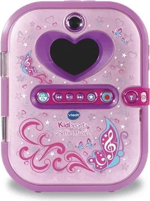Immagine prodotto di Agenda elettronica VTECH Kidisecrets Selfie Music Rosa con lettore MP3, 6-12 anni, oltre 1000 foto, 10 video