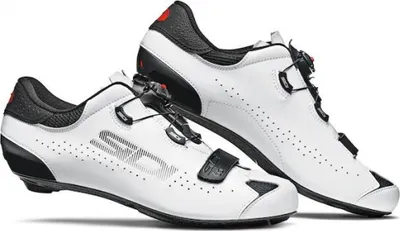 Produktbild von Sidi ROAD Sixty black/white 42.5 schwarz/weiß - ultraleichter Rennradschuh mi...
