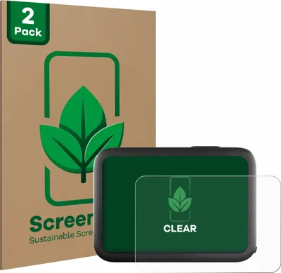 Produktbild von 2x ScreenLeaf Schutzfolie für GoPro Hero 10 Black nachhaltiger Displayschutz Display Schutz Folie Klar Transparent
