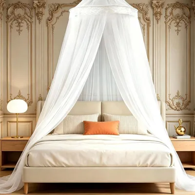 Immagine prodotto di Zanzariera per letto, grande, 250 x 1100 x 60 cm, pieghevole, ideale per viaggi