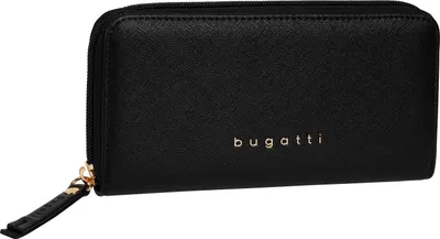 Produktbild von bugatti Geldbörse Ella Saffiano Damen schwarz