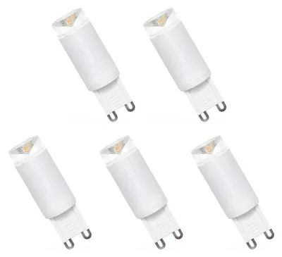 Produktbild von Spectrum G9 LED-Kapsellampe 2,5W 200lm 4000K tralweiß 5 Stück