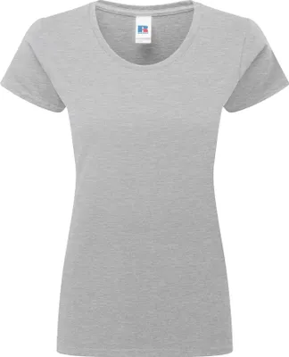 Produktbild von Russell - "Authentic" T-Shirt für Damen, Klassisch BC7275 (XL) (Helle Oxfordfarbe)