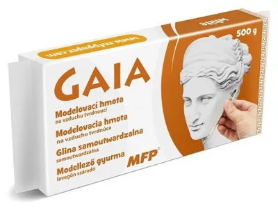 Produktbild von Modelliermasse GAIA 500g Terrakotta
