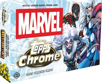 Produktbild von Topps 2025 Marvel Comics Chrome Hobby Box