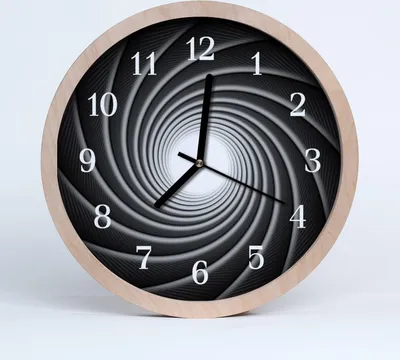 Produktbild von Holzuhr 20fi cm wanduhr - wir Abstraction