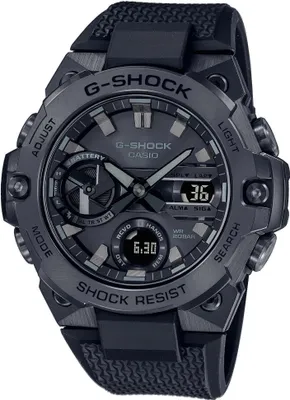 Casio GST-B400BB-1AER G-Shock G-Steel Herren-Solaruhr Schwarz 1