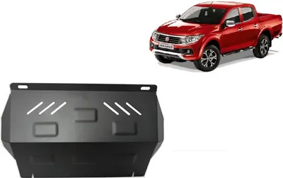 Produktbild von Stahl Unterfahrschutz für Kühler Fiat Fullback