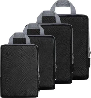 Produktbild von Famanu Reiseorganizer Set - Komprimierende Aufbewahrungslösungen für Koffer und Reisetaschen