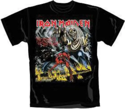 Produktbild von Iron Maiden Number Of The Beast Black M T-Shirt