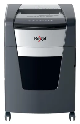 Produktbild von Rexel XP512+ Aktenvernichter mit Partikelschnitt P-5, 2 x 15 mm, bis 12 Blatt, grau