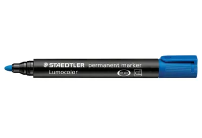 Image de Staedtler® 352-3 Marqueur indélébile Lumocolor® rechargeable bleu