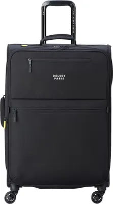 Image de DELSEY PARIS trolley Maubert 2.0 4 Double Rolls Expandable Trolley 69 Black noir 71cm