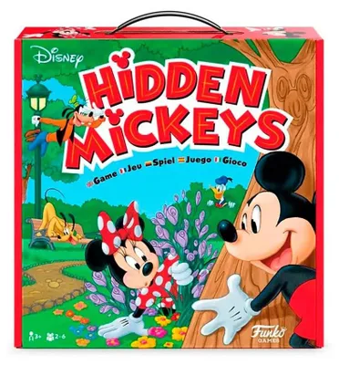 Produktbild von Funko Kartenspiel Hidden Mickeys - Disney Spiel für Kinder und Erwachsene