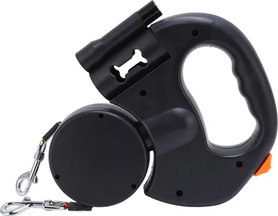 Obrázok produktu pre Automatické dvojité navíjacie vodidlo pre psov s jasným LED svetlom